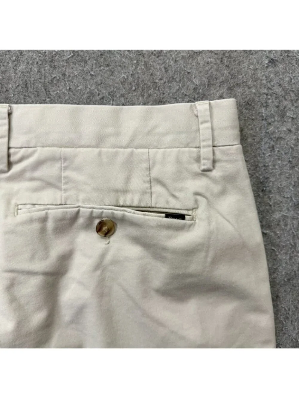 Polo Ralph Lauren Pants Men 36 x 32 Beige Stretch Straight Fit Chino b154